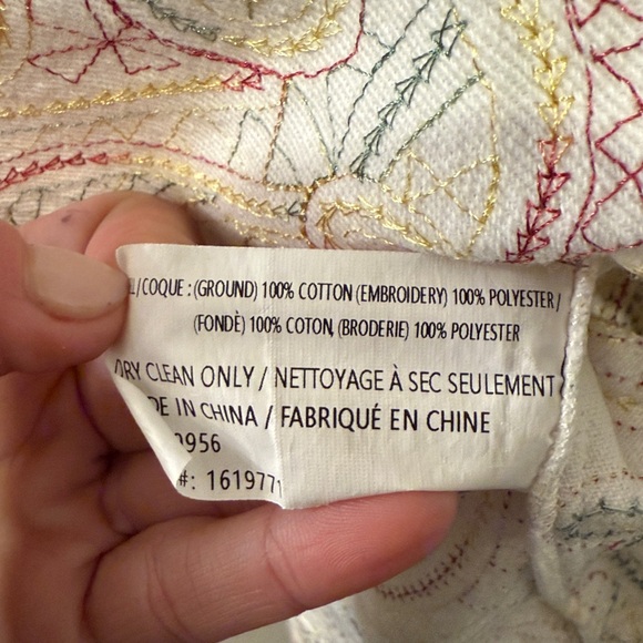 Shoshanna | Zoey Dress | Sleeveless Embroidered Size 10 Petite - Picture 14 of 16